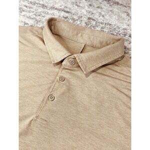 Lululemon Polo Shirt Mens Large Golf Performance Lightweight Breathable